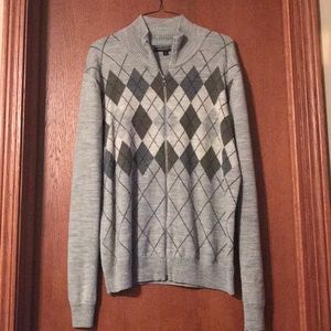 Men’s full zip sweater